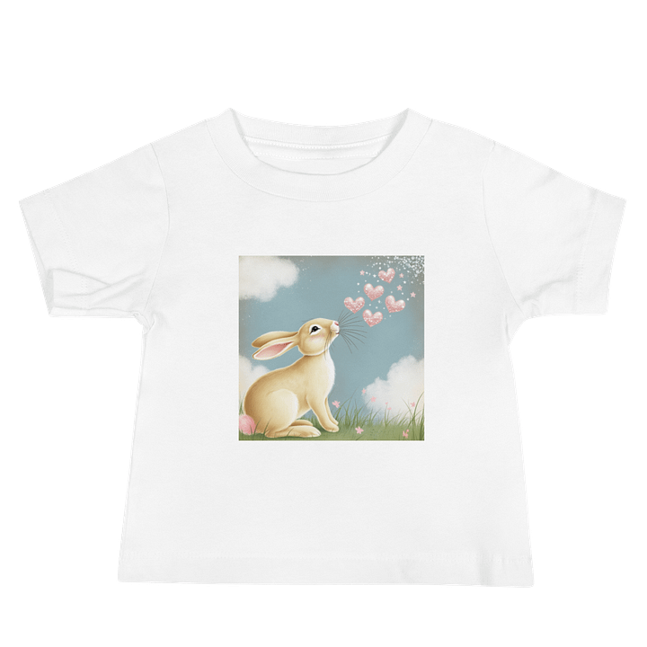 Whimsical Bunny Love Baby Tee product image (2)