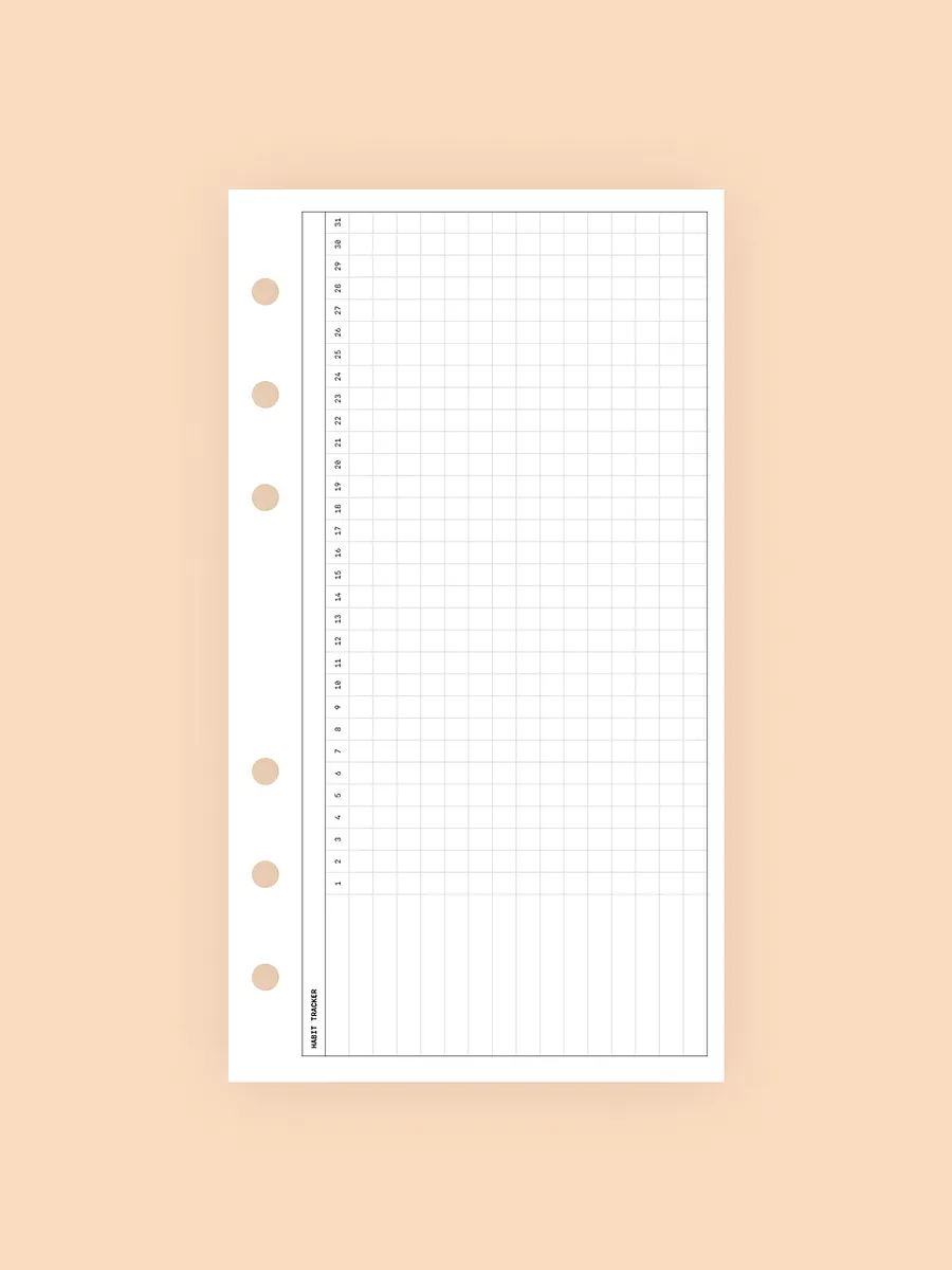 Habit Tracker Inserts FREEBIE product image (1)