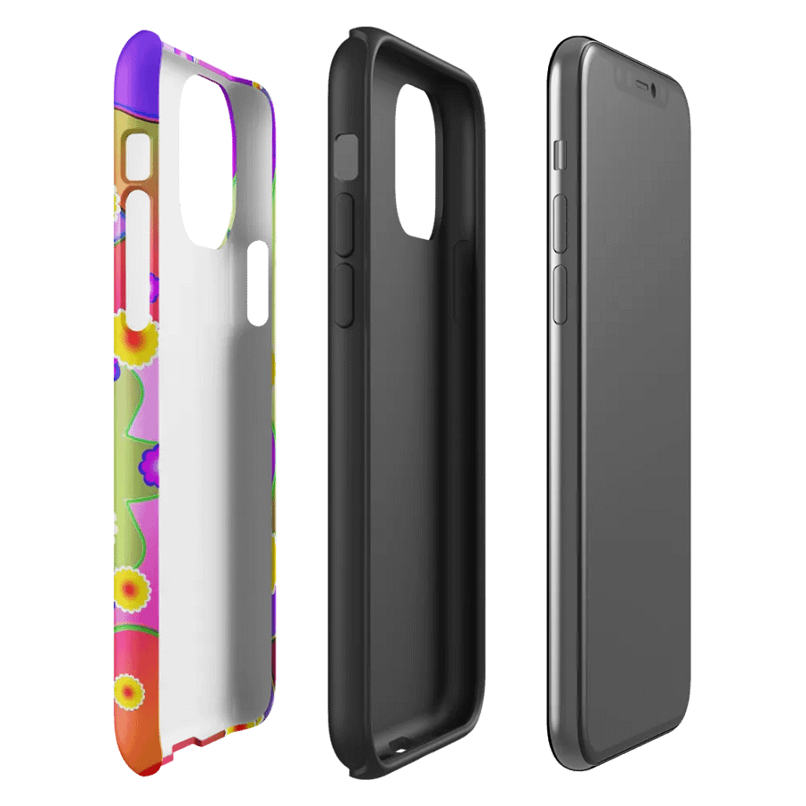 Flower Child Retro Phone Case – Embrace the Spirit of the '60s product image (29)