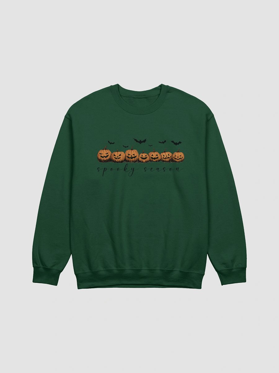 Spooky Season Halloween Jack o'lantern Long Sleeve Unisex Sweatshirt Top product image (7)