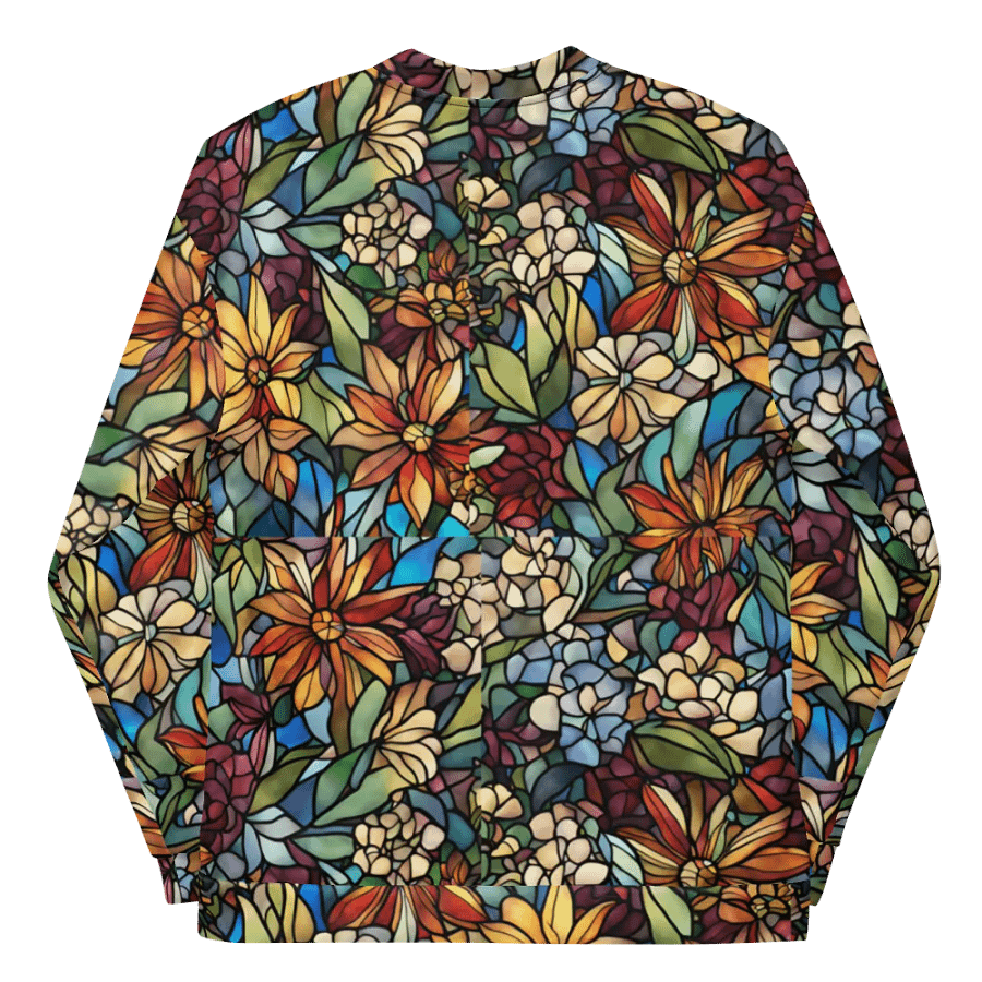 Phantasmagorical Floral Fiesta Bomber Jacket product image (11)