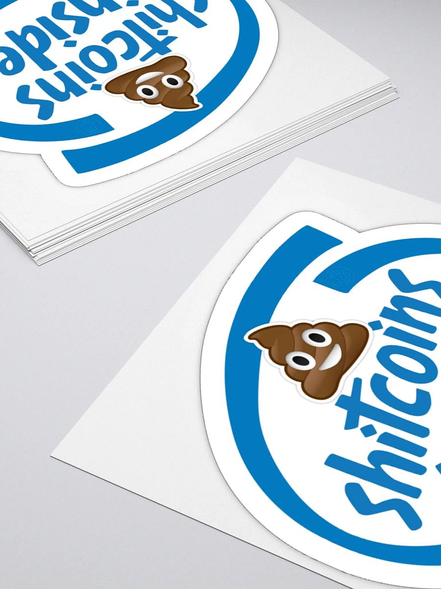 Shitcoins Inside Sticker product image (4)