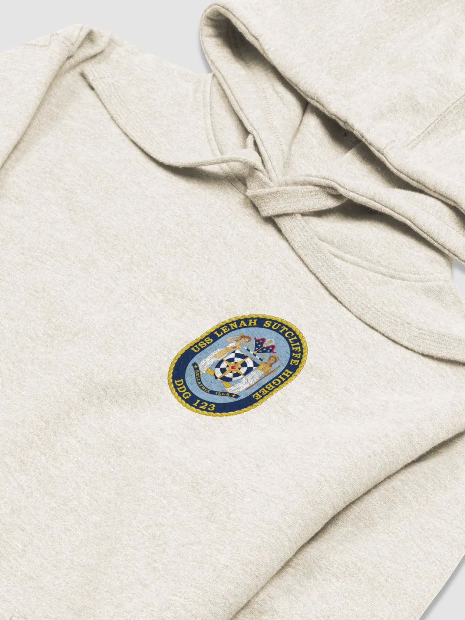 USS Lenah Sutcliffe Higbee DDG 123: Hooded Sweatshirt product image (25)