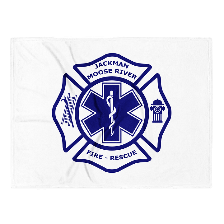 Jackman - Moose River Fire & Rescue Wilderness Adventure Throw Blanket product image (2)