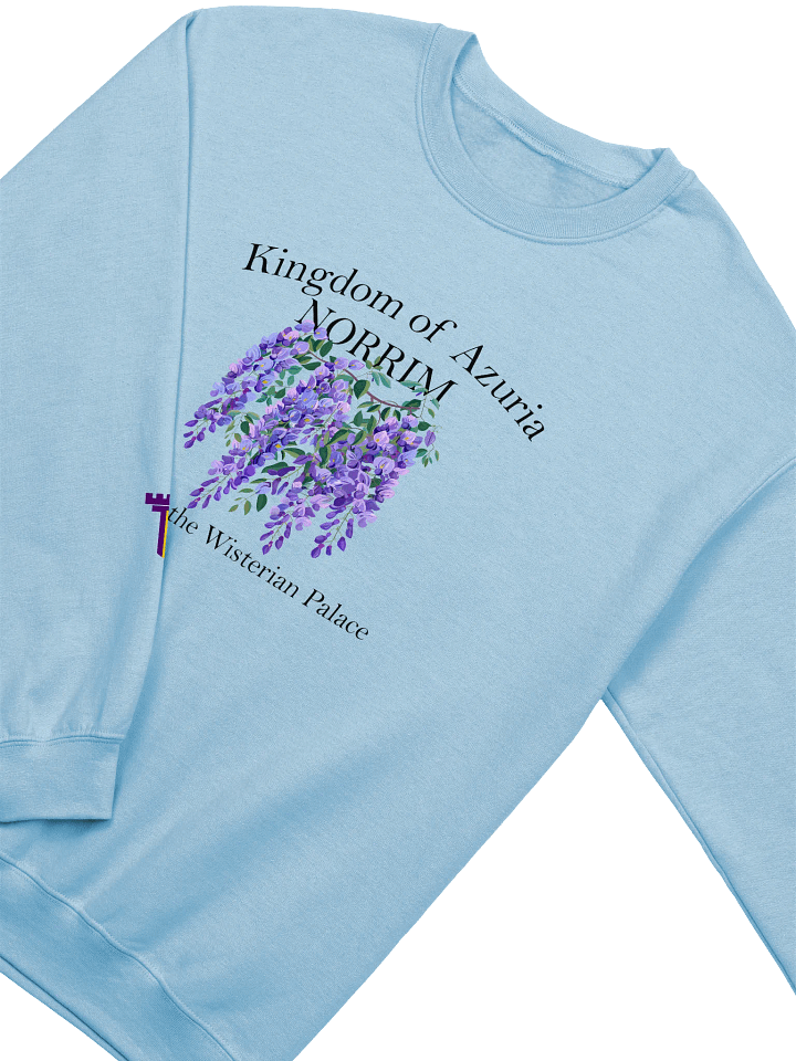 Vintage Azurian Flower Sweatshirt product image (2)