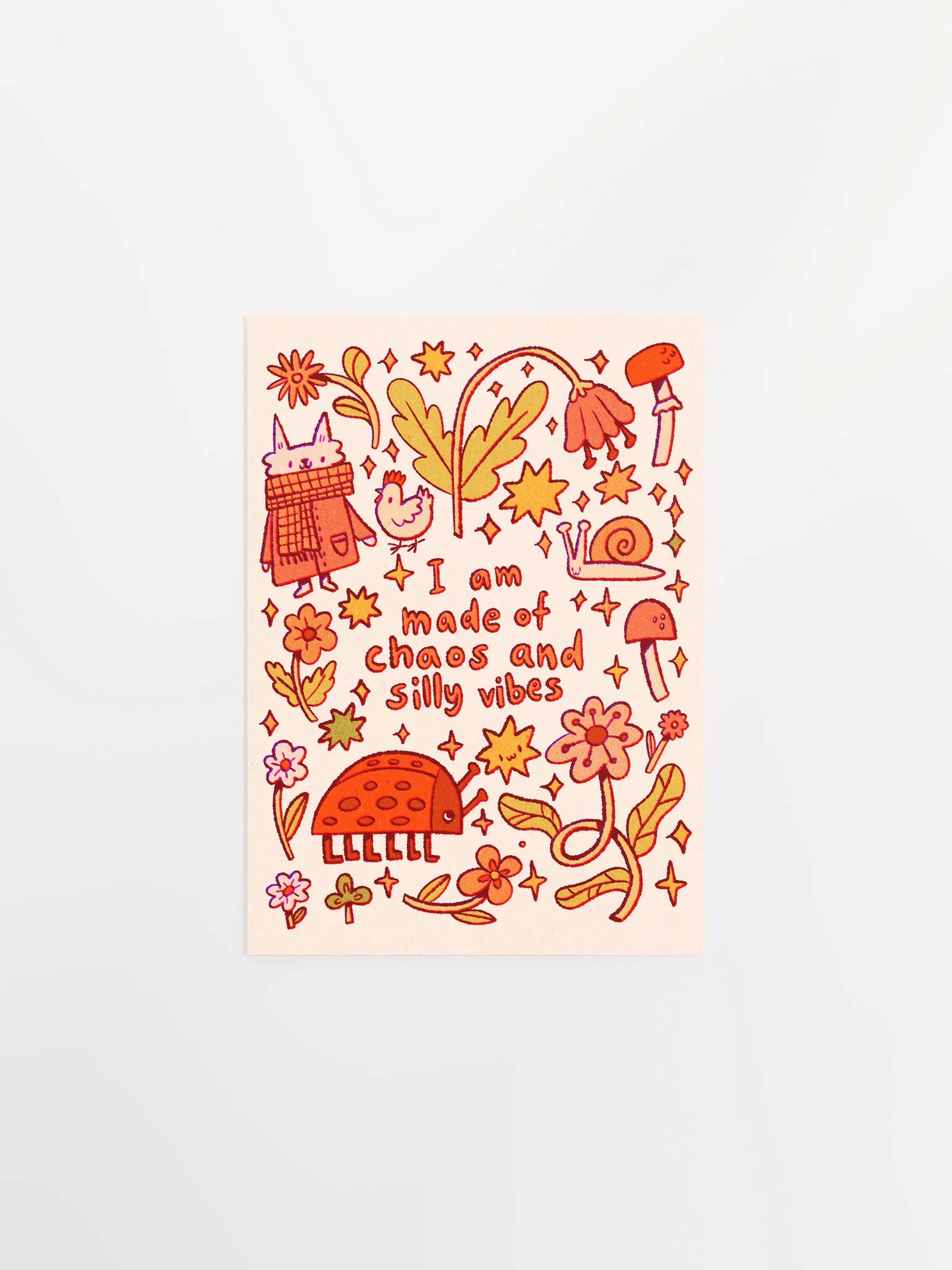 Chaos & Silly Vibes Print product image (2)