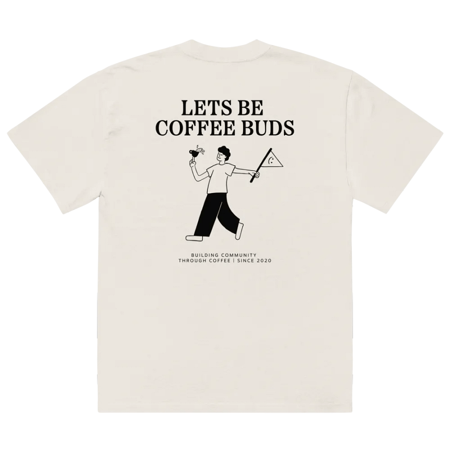 LETS BE COFFEE BUDS TEE product image (7)