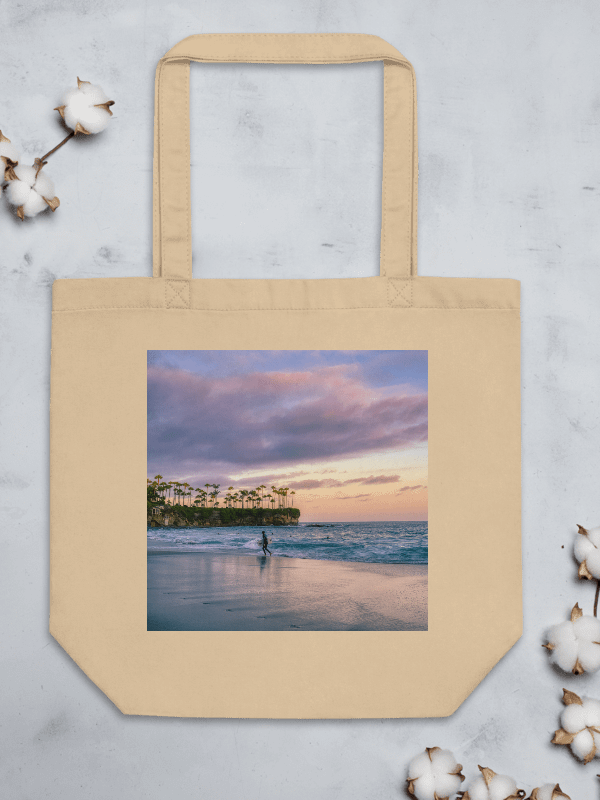 Surfing a California Sunset Tote Bag product image (4)