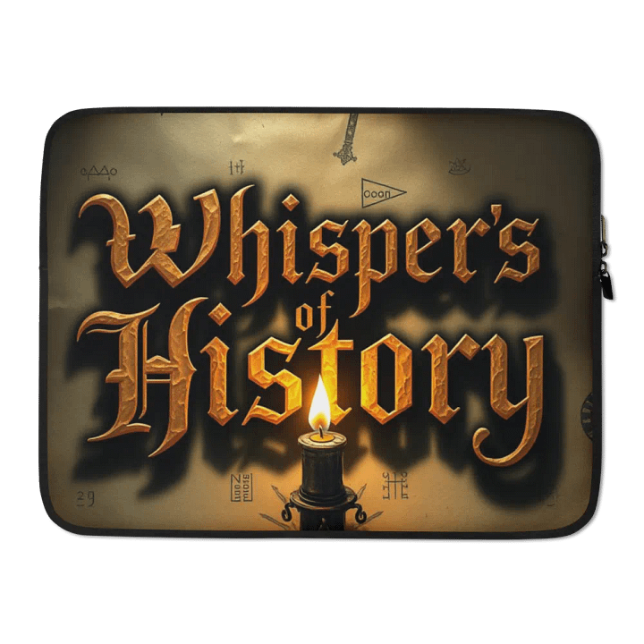 Whisper's of History Laptop Sleeve product image (2)
