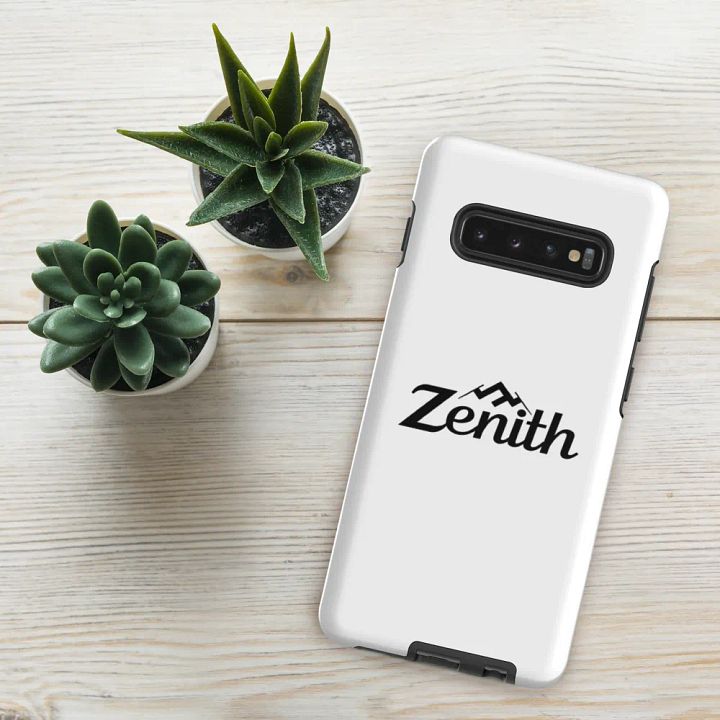 White Zenith Stylized Tough Case for Samsung® product image (1)