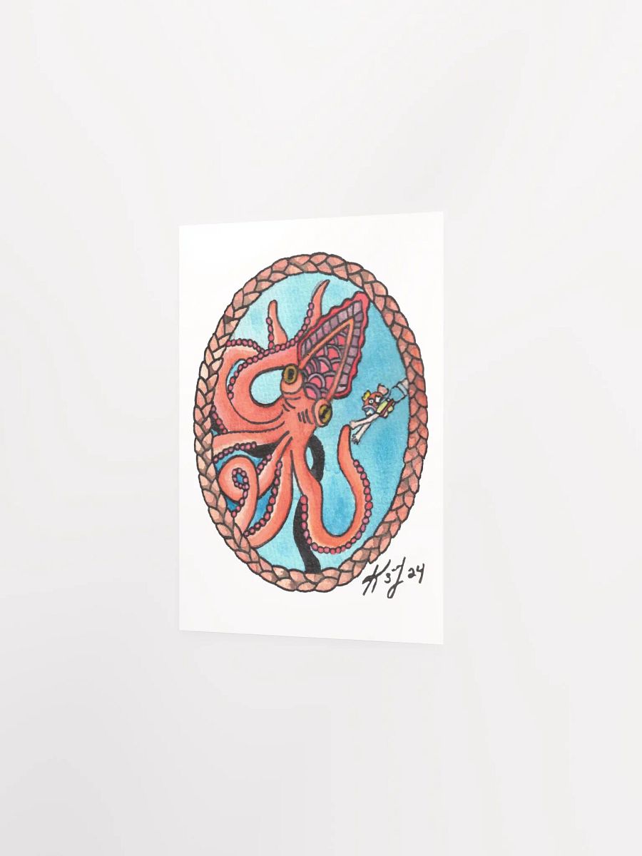 Kel and Kraken Print product image (11)