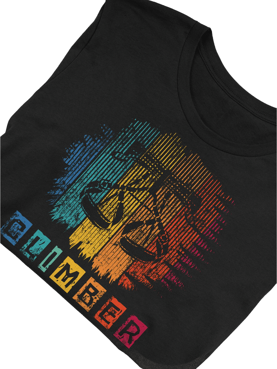 Modern Vintage Climber T-Shirt – Grunge Harness Design for Mountain Adventurers product image (47)