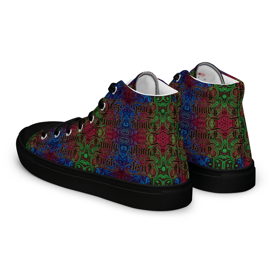 Women's Family First High Top Canvas Shoes By D.C.E.L. Chilly P product image (5)