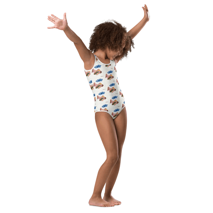 Kid Airplane (All-Over Print Kids Swimsuit) product image (1)