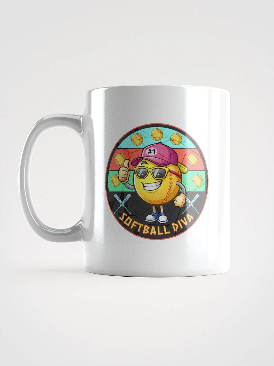 Softball Diva Thumbs-Up Mug product image (1)