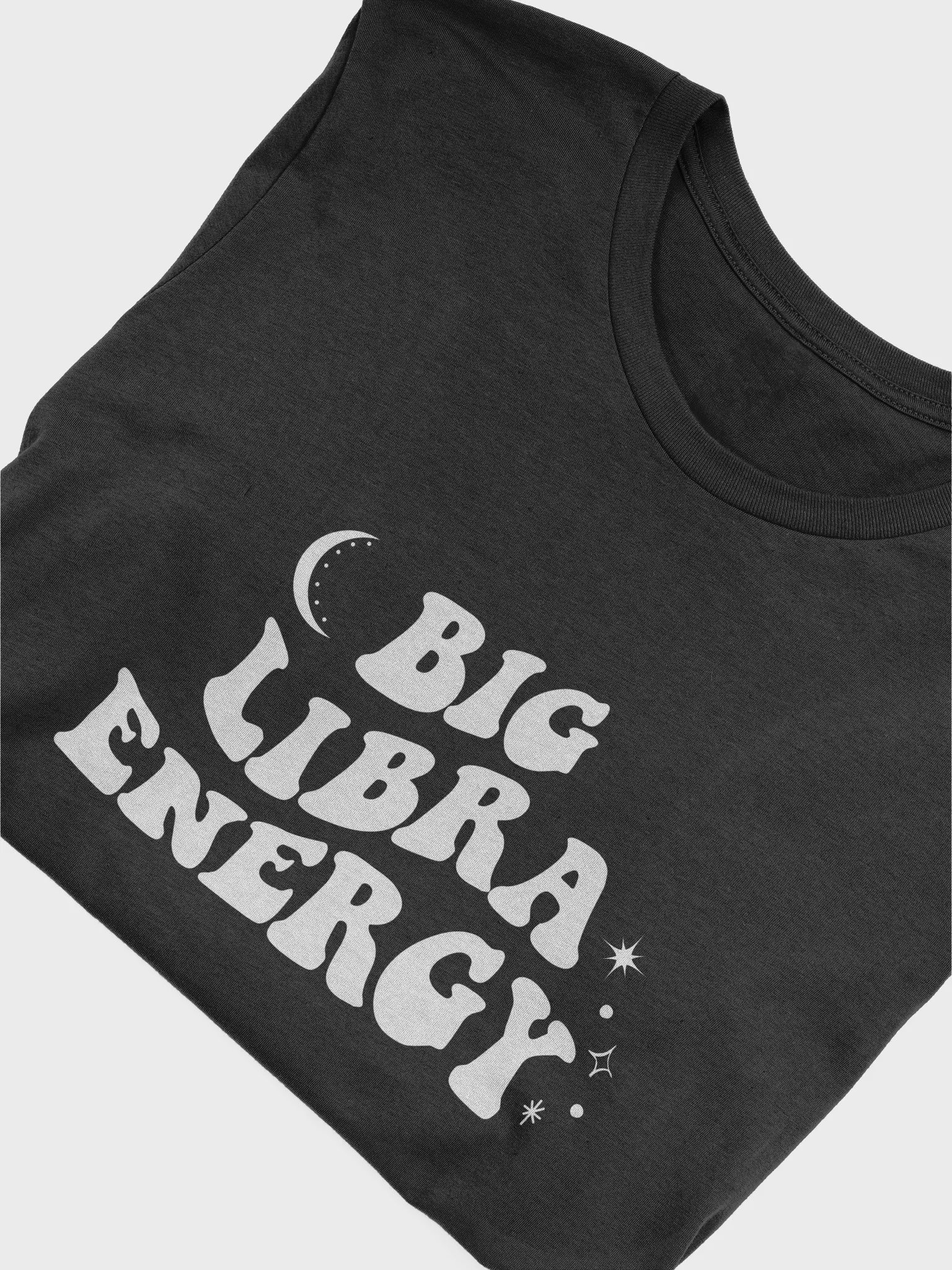 Big Libra Energy T-Shirt (White Logo) product image (5)