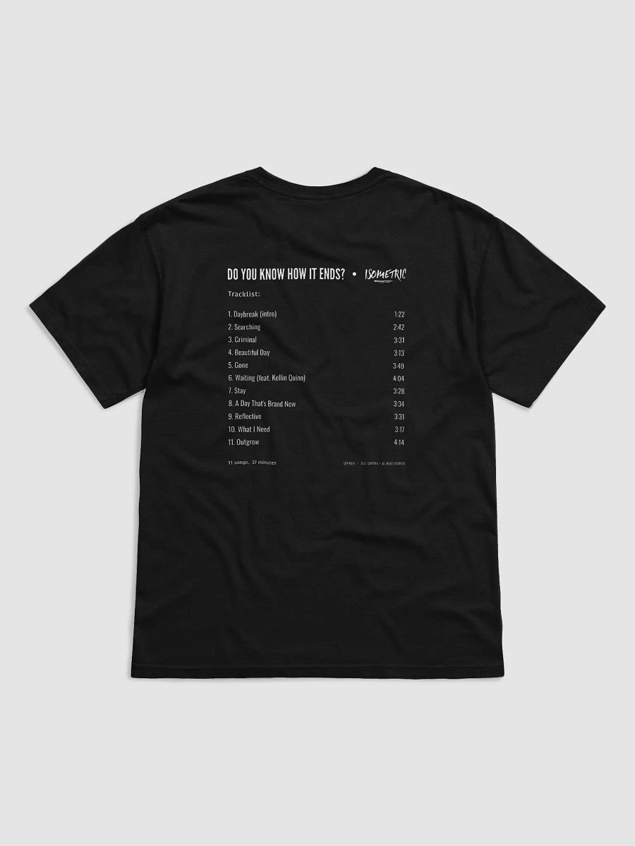 ISOMETRIC "Do You Know How It Ends?" Album Cover T-Shirt product image (2)
