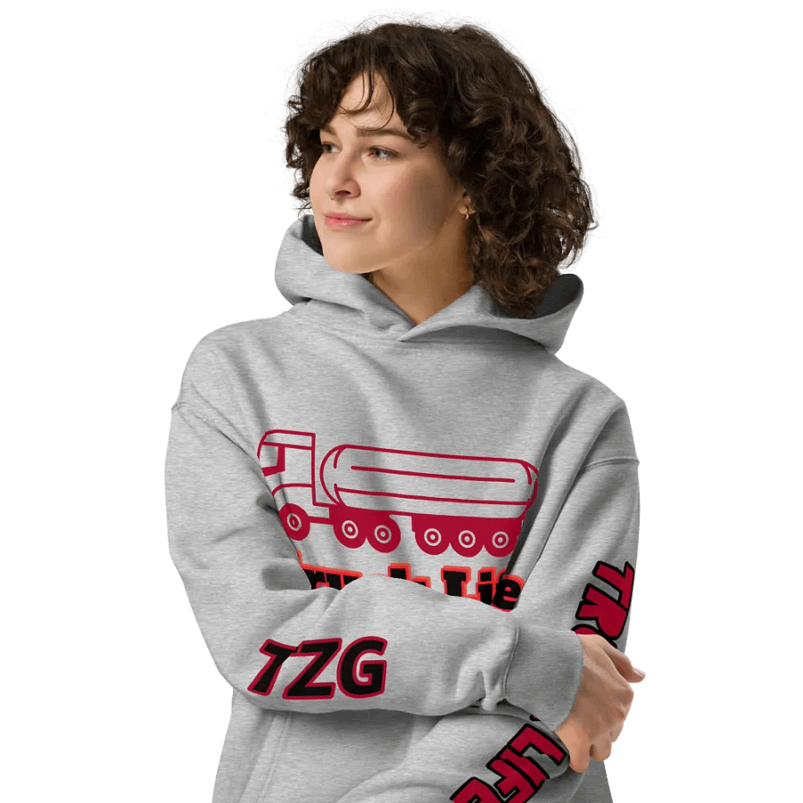 Truck Life Hoodie - White/Grey product image (4)