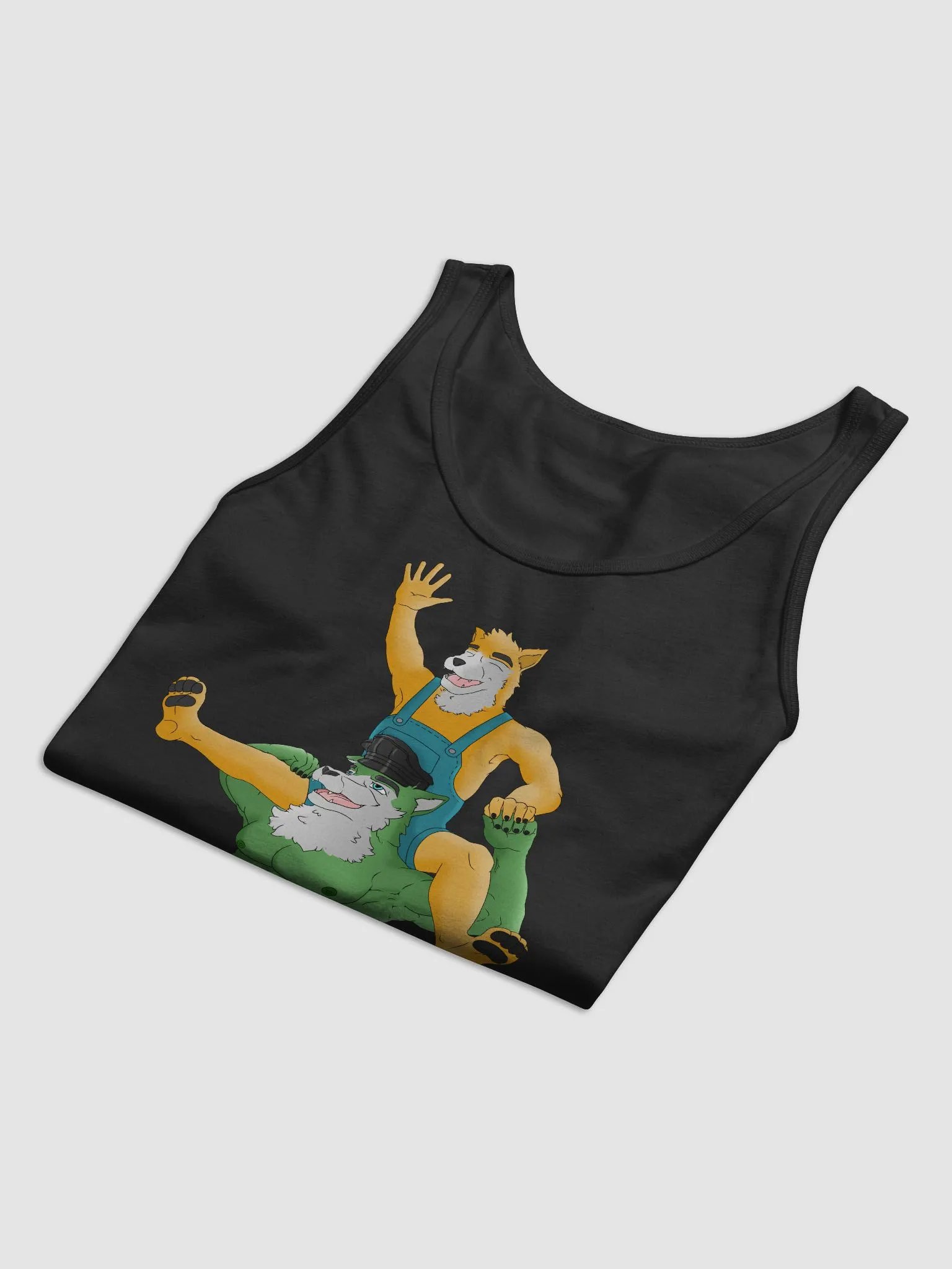 Daddys Little Wolf Buddy Tank Top product image (9)