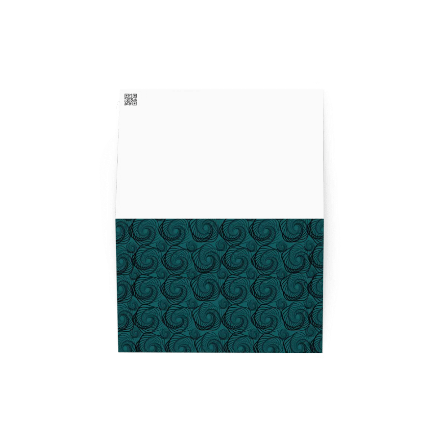 Vortex Swirls Greeting Card for mens birthdays and celebrations product image (4)