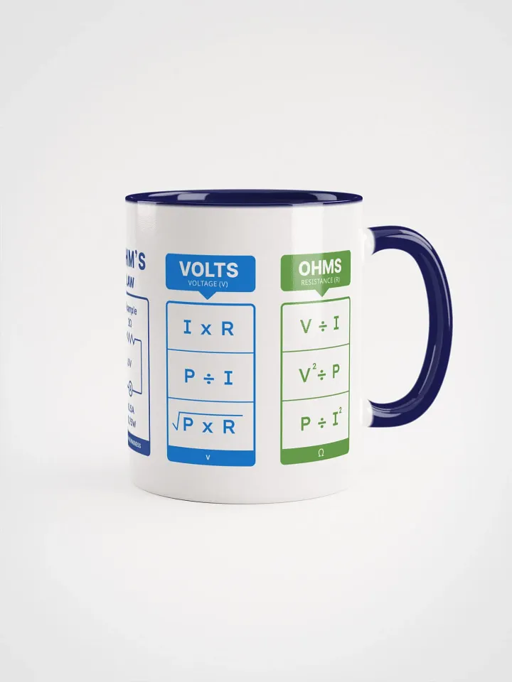 Electrical Formulas - Ceramic Mug Colorful Interior product image (11)