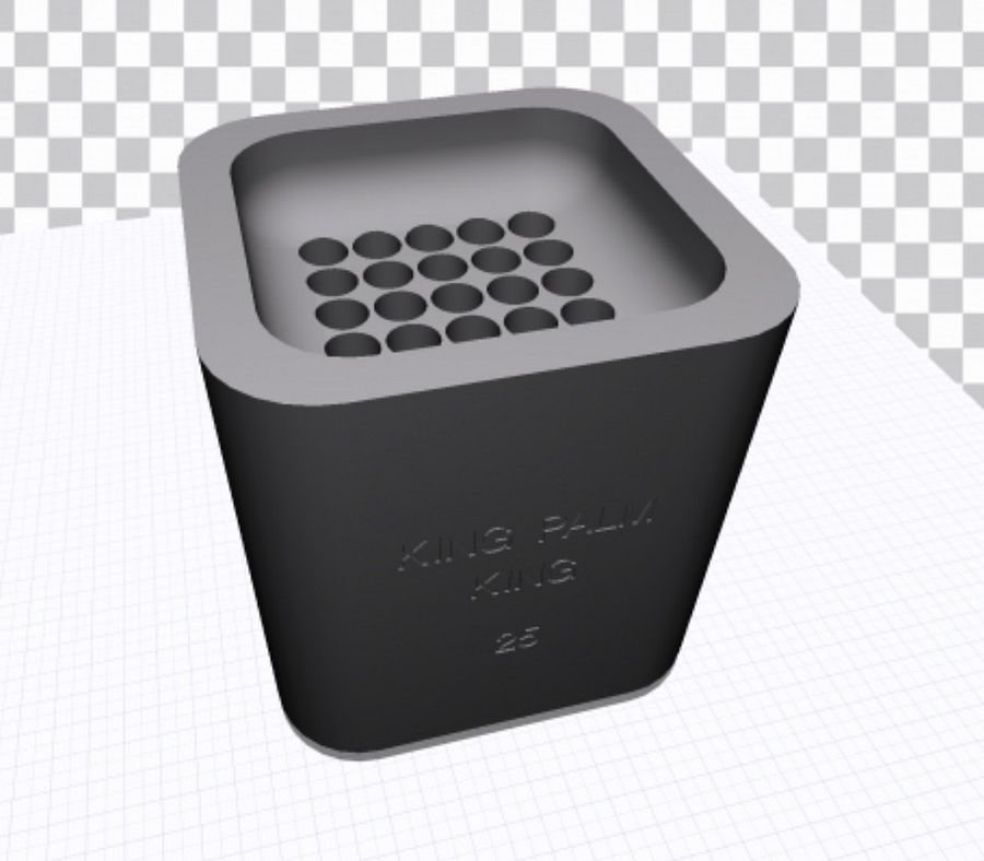 25 Slot King Palm Loader - Mini, Slim, King - 3D Printable Files / STL Format product image (1)