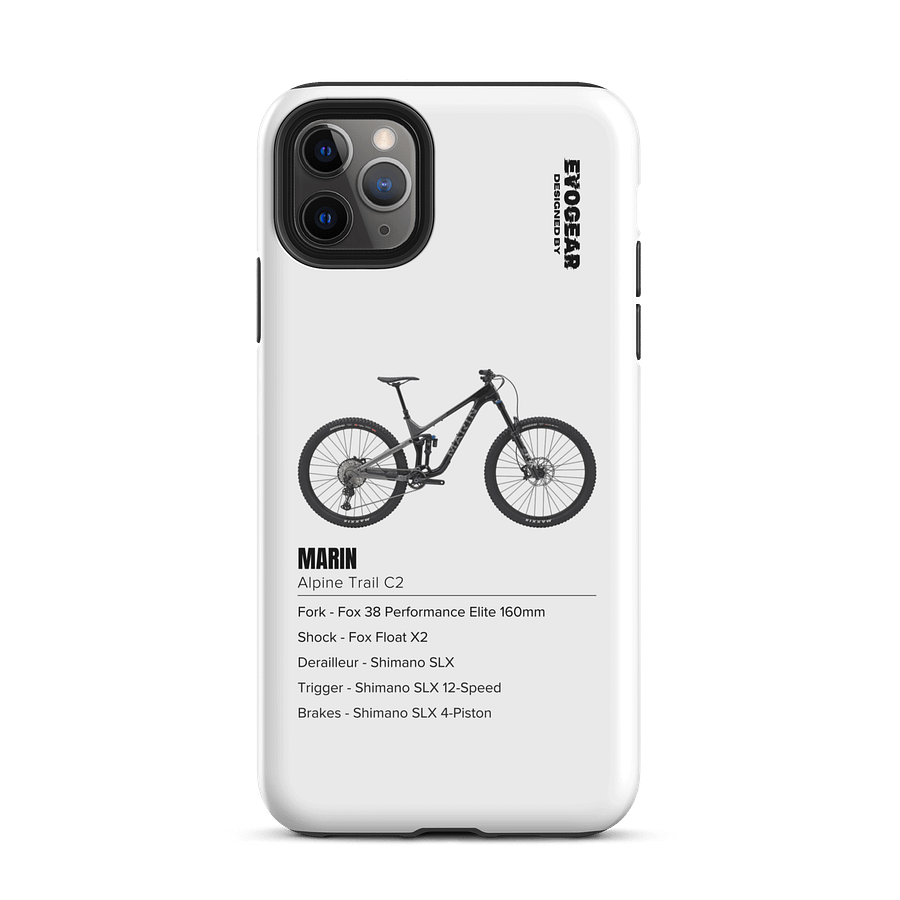 White Marin Alpine Trail C2 iPhone Case product image (51)