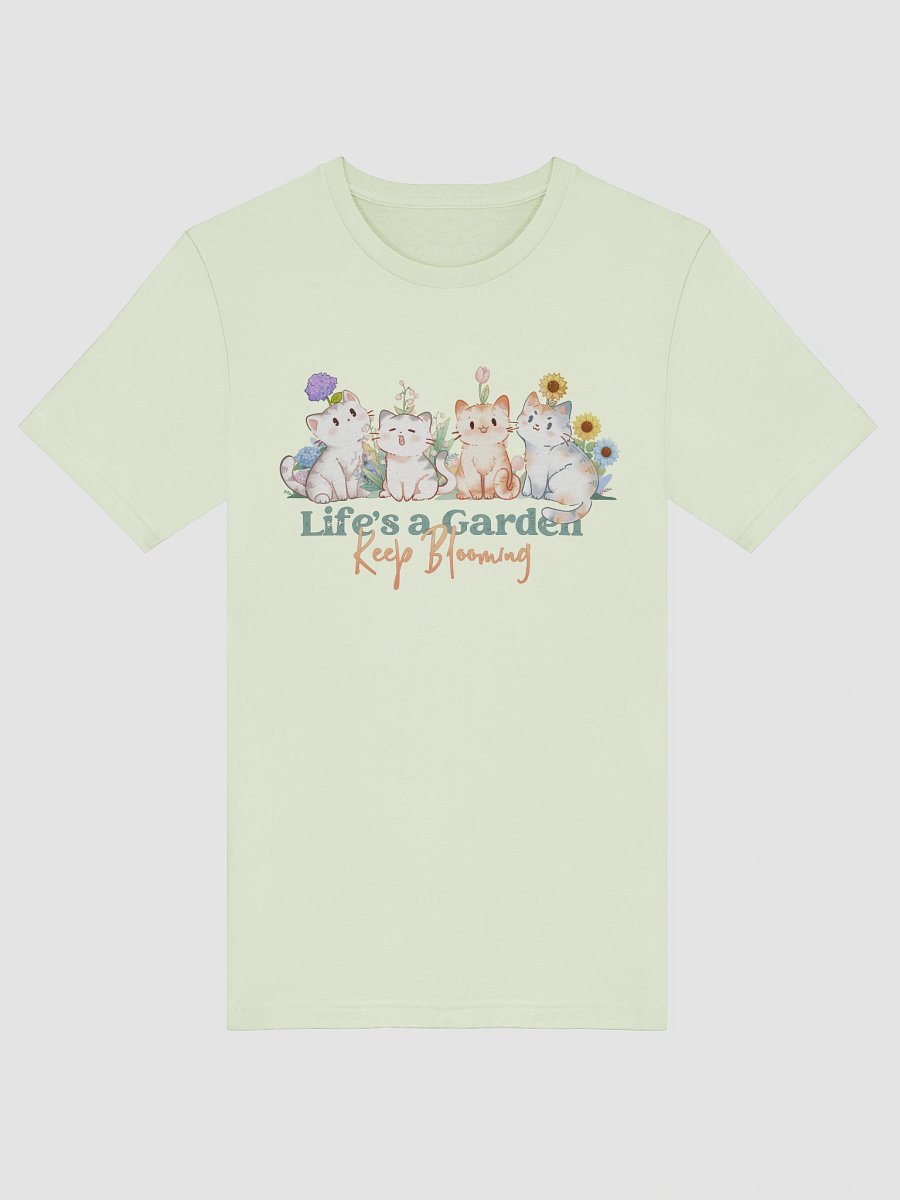 Life is a cat garden -Unisex Tee Lightweight product image (4)