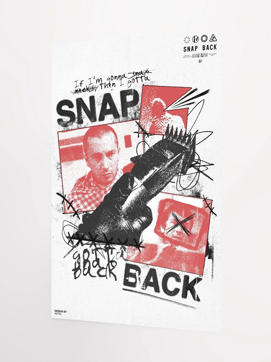 Twenty One Pilots - Snap Back Poster (RED VERSION) product image (4)