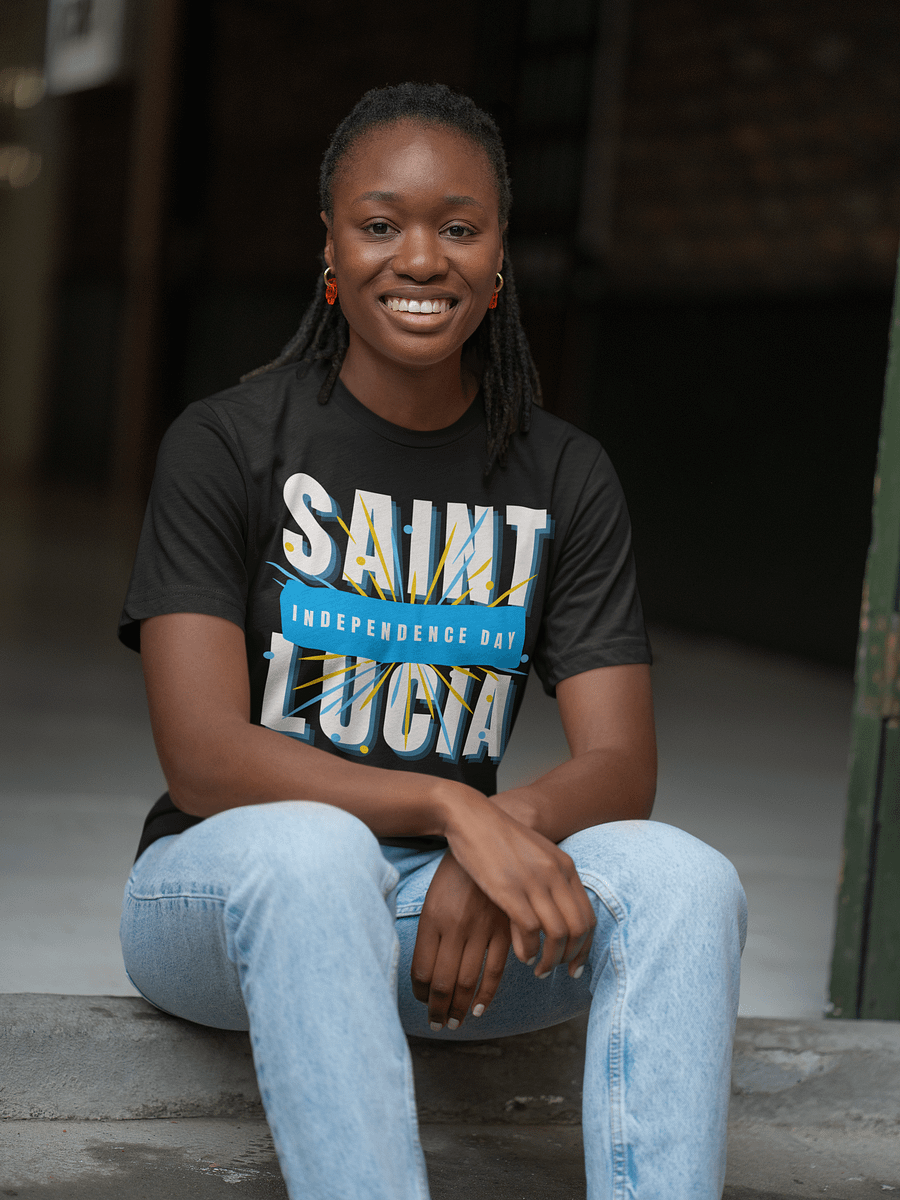 Saint Lucia Independence Day Celebration T-Shirt product image (11)