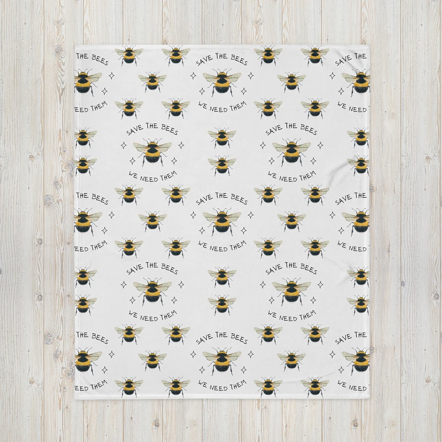 Save The Bees We Need Them Blanket product image (6)