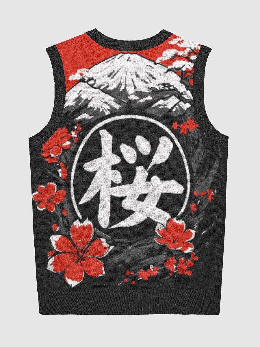 Fuji Blossom V-Neck Vest product image (2)