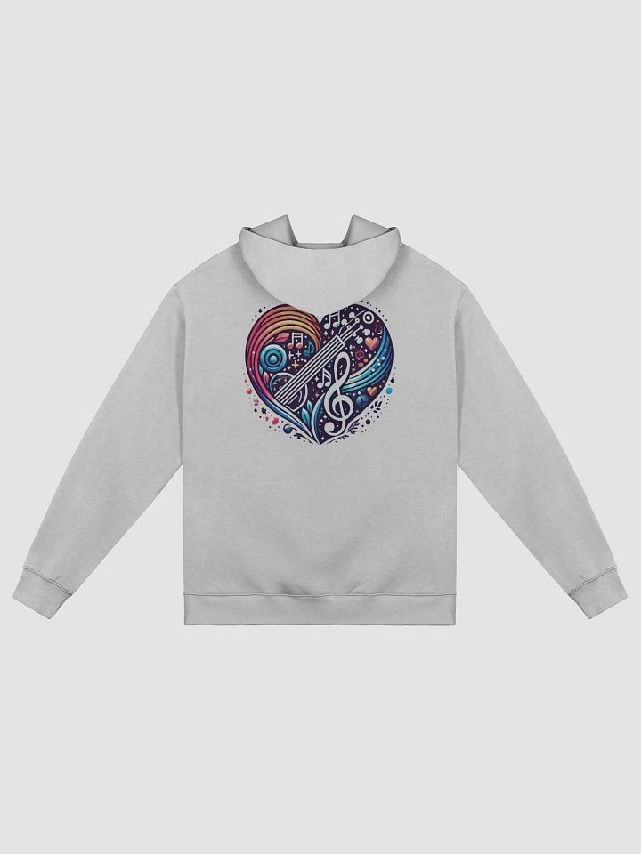 Harmonious Heartbeat Music Hoodie product image (1)