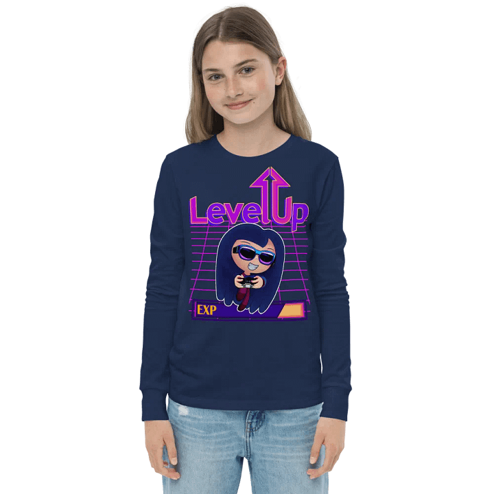 Youth Level Up Long Sleeve Top product image (1)