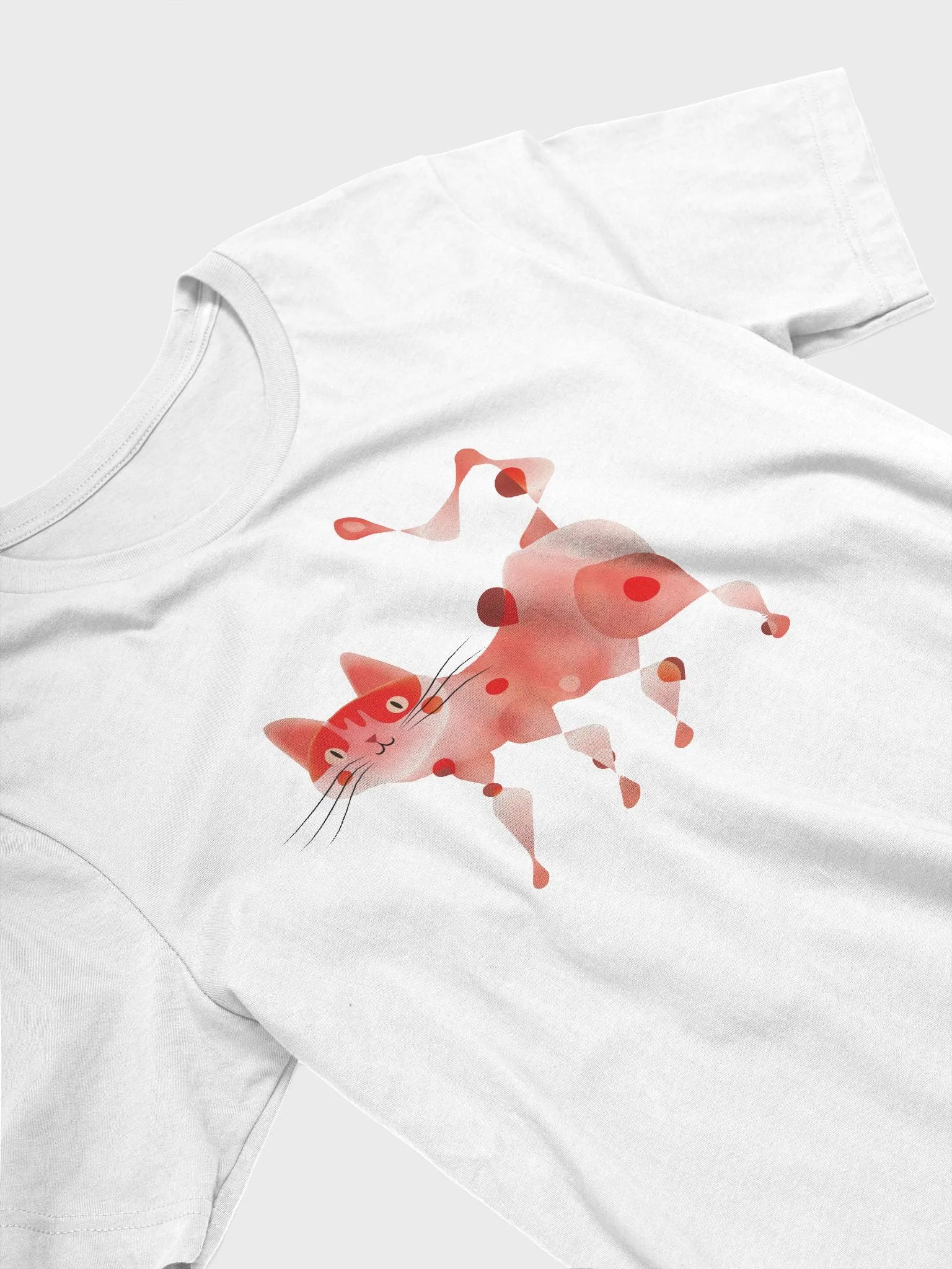 Polka Dots Lightweight Unisex T-Shirt product image (3)