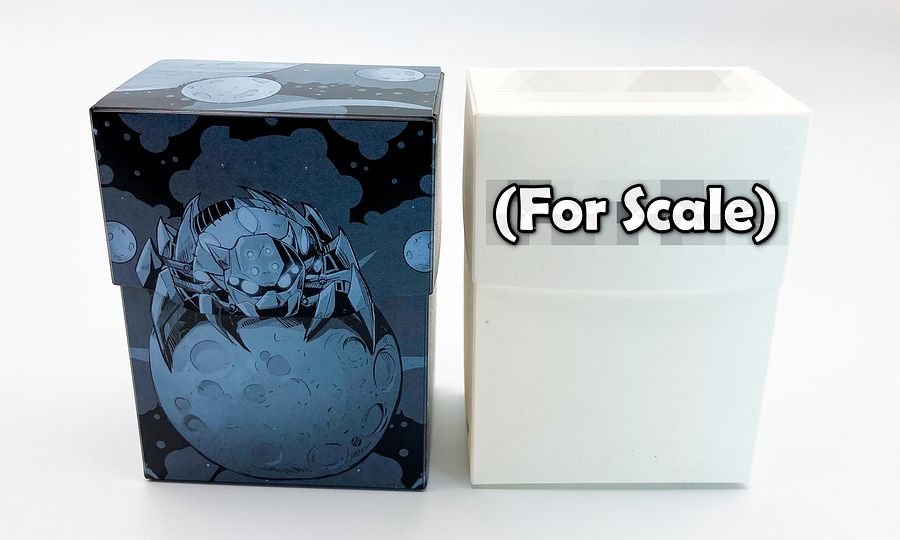 Spider in Space 80+ Card Plastic Deck Box product image (4)