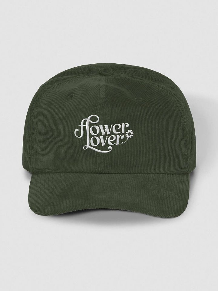 Official Flower Lover Corduroy Hat product image (17)