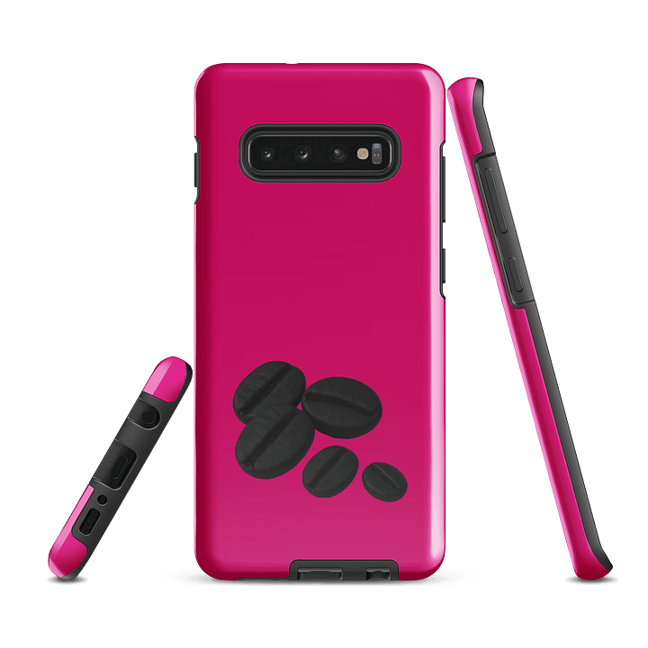 Magenta Coffee Beans Samsung® Tough Case product image (2)