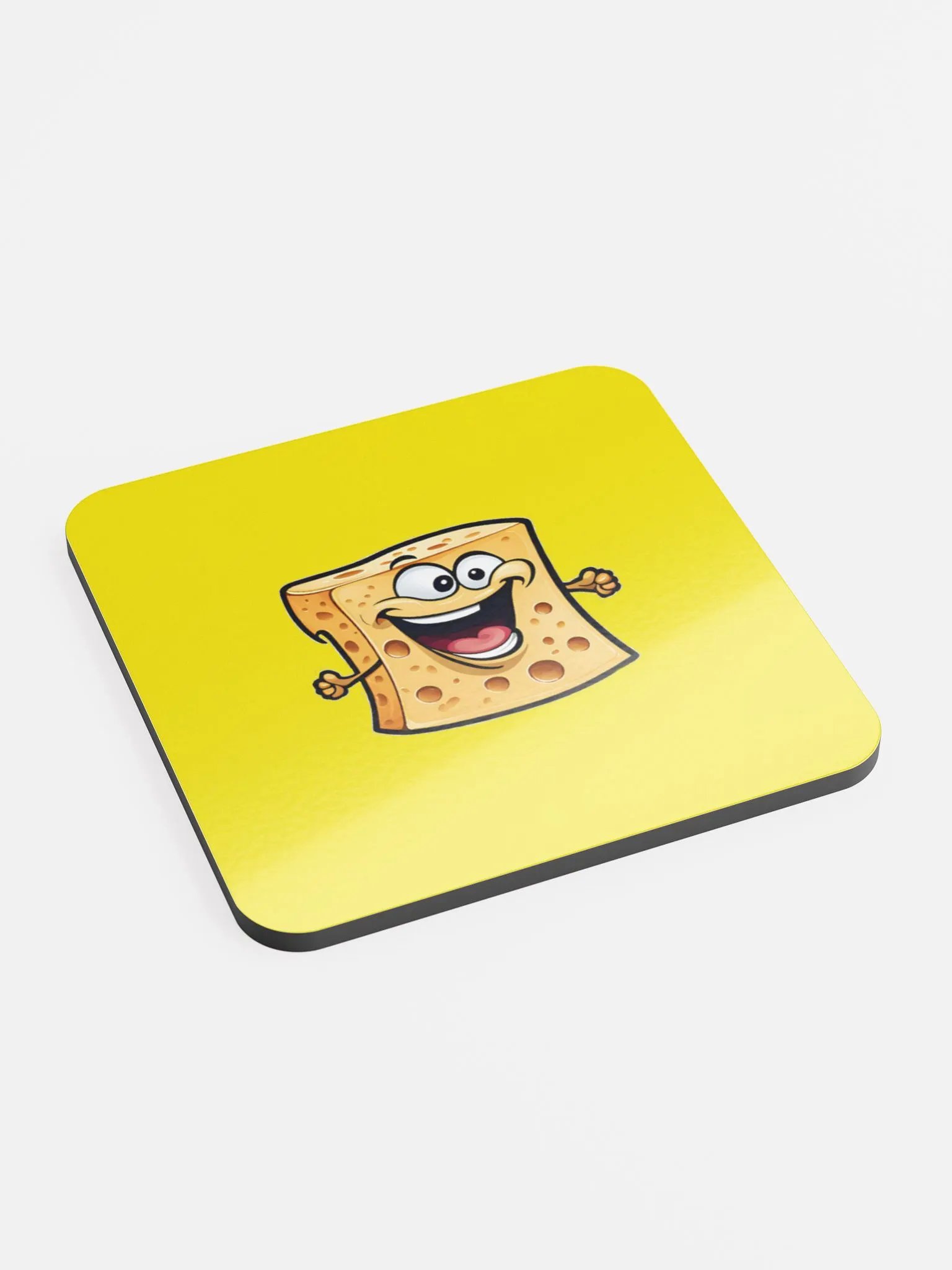 Cheezy Delight Glossed Coaster product image (2)