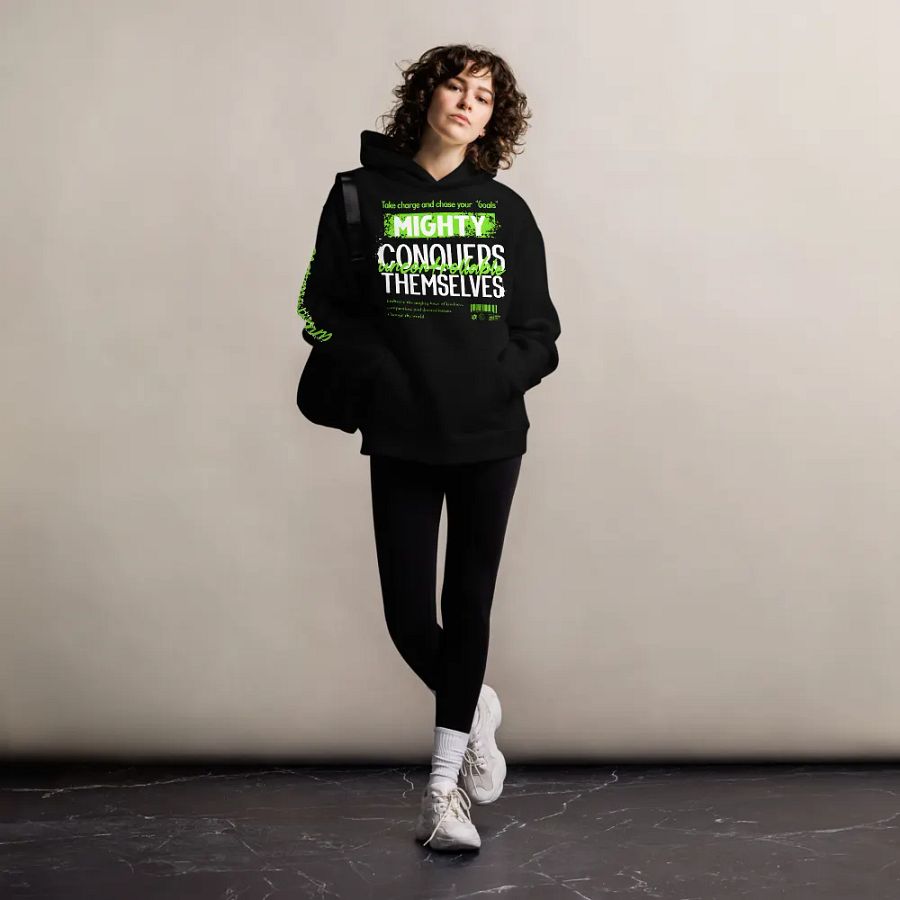 Mighty Force: The Unconquerable one: Oversized Hoodie product image (8)