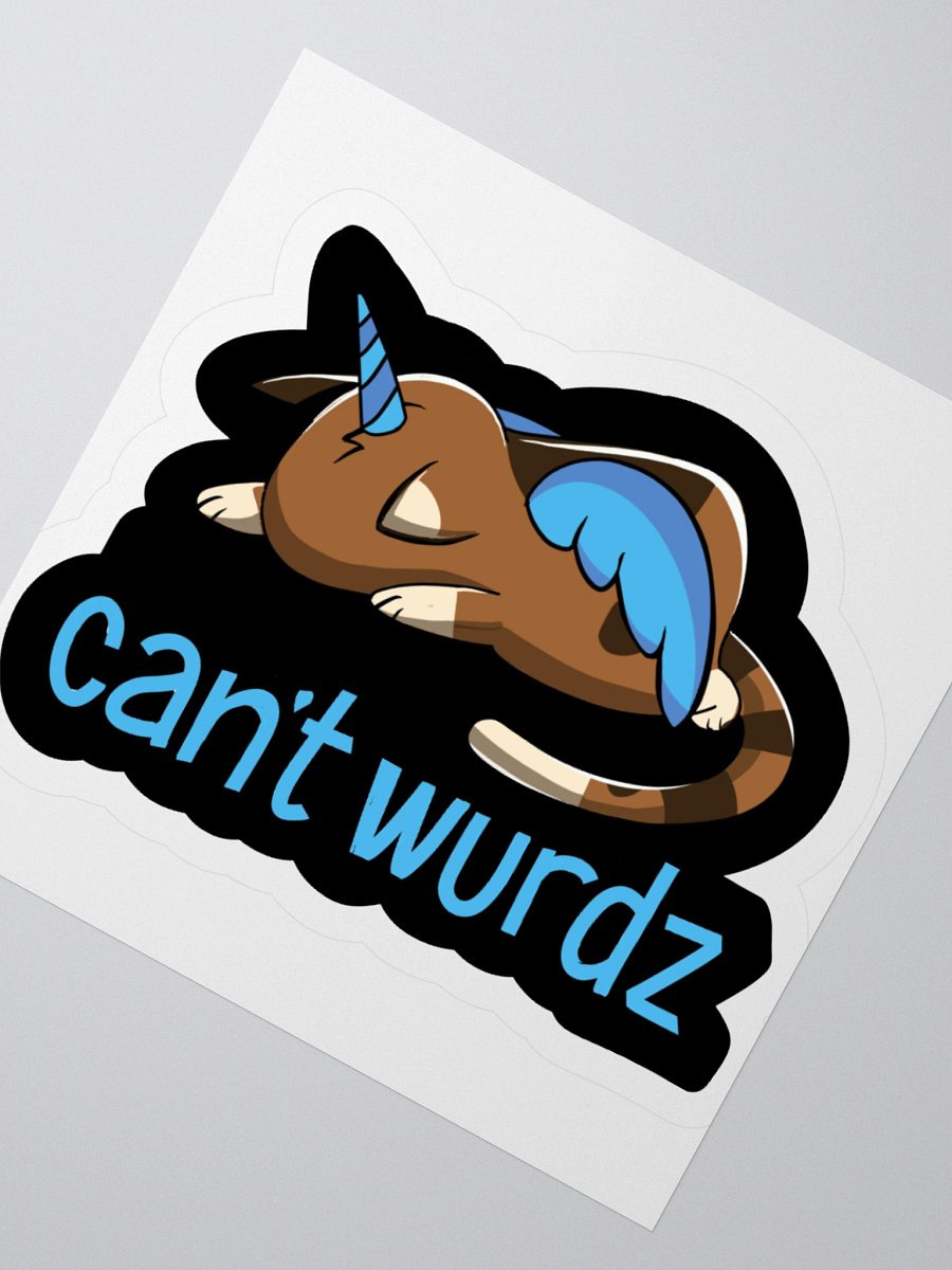 Cant Words Sticker product image (2)