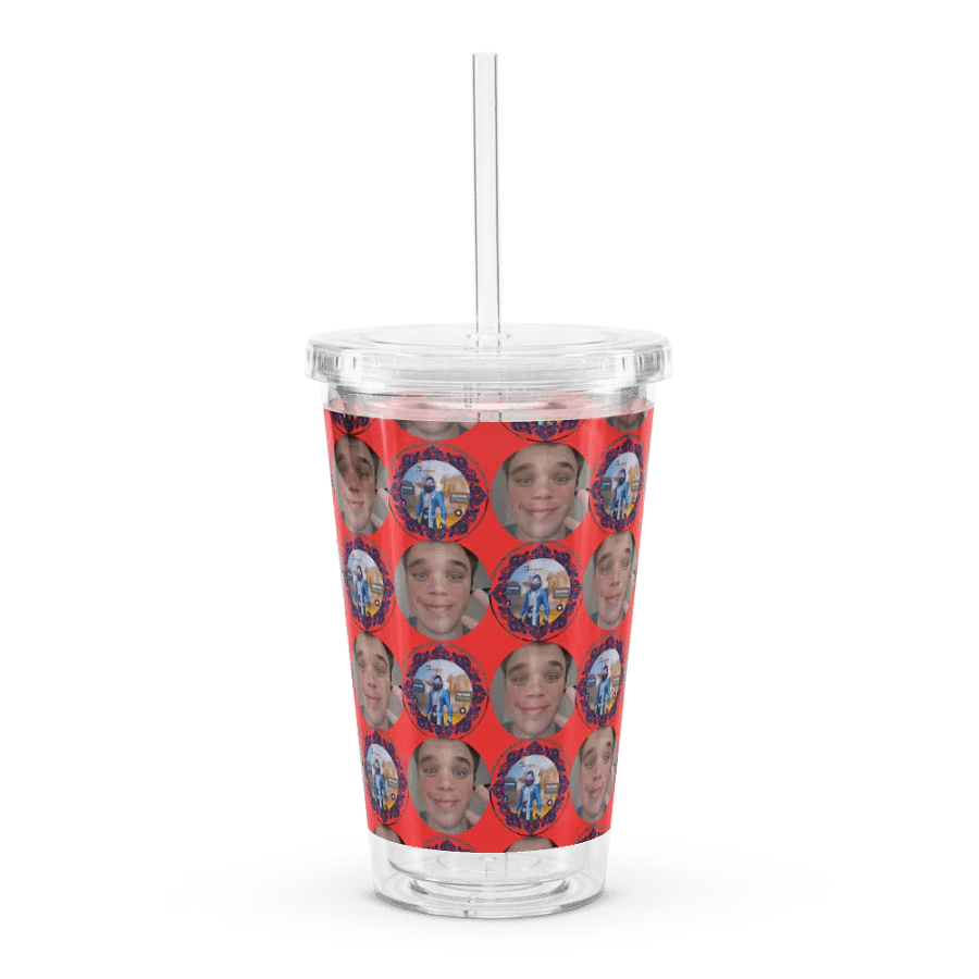 Whimsical Faces Double Wall Tumbler product image (1)