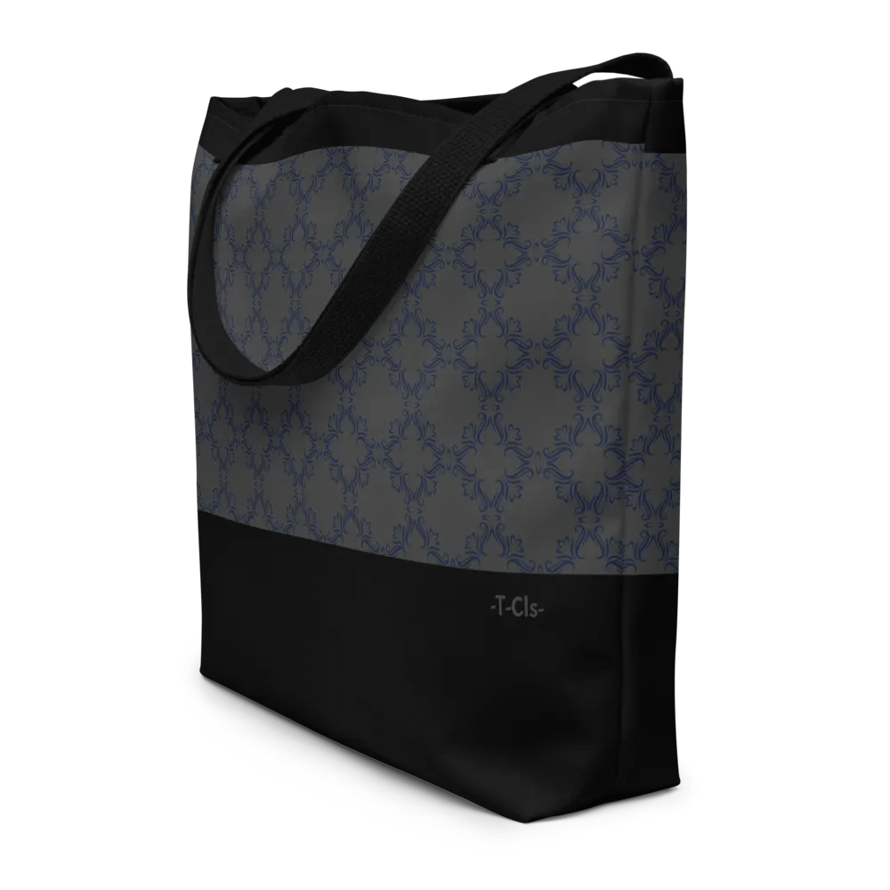 Get original circle design and then duplicate this one. - Leafy Circle Large Tote/ Shopper Bag, Internal Pocket, Machine Washable. product image (8)