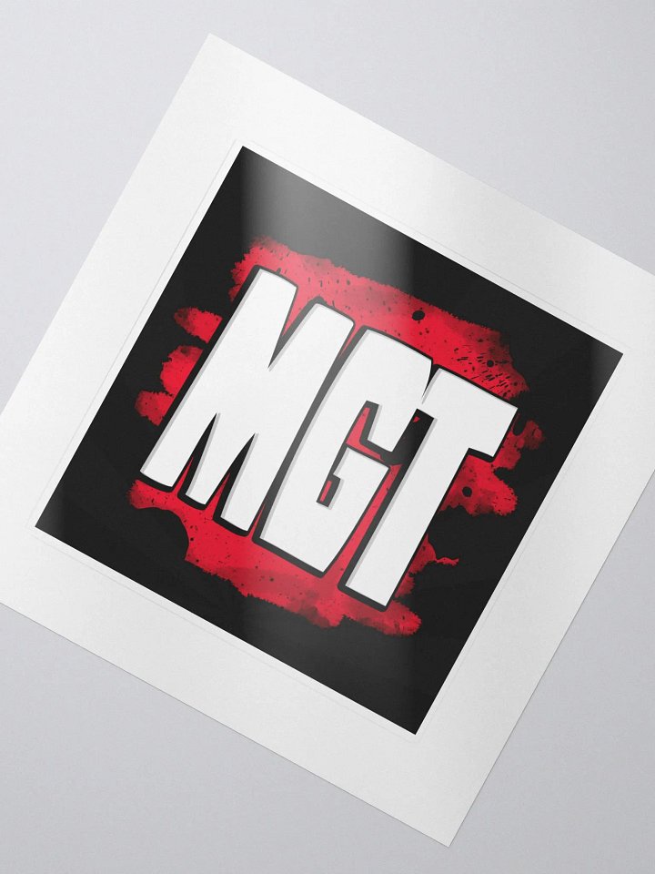 Red MGT Sticker product image (2)
