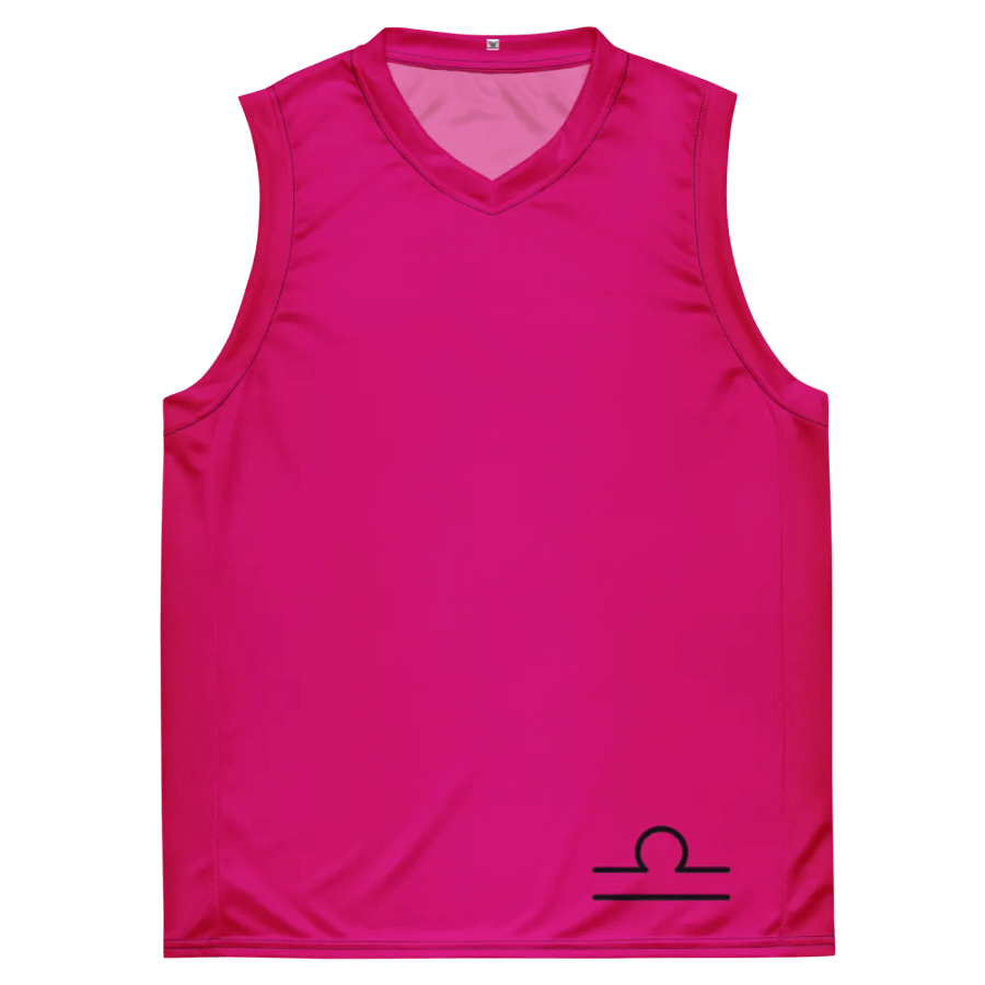 Libra Zodiac All-Over Print Basketball Jersey product image (2)