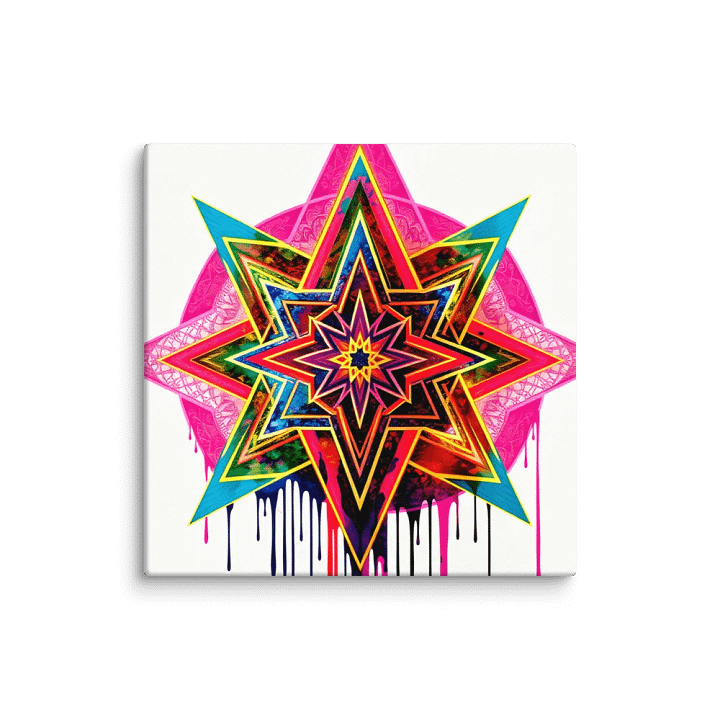Vivid Starburst Canvas product image (7)