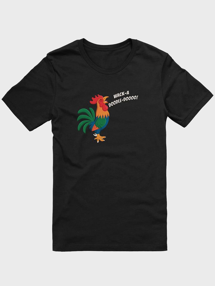 Wackadoodle Rooster T-Shirt Unisex Dark Colors product image (1)