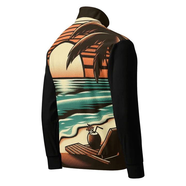 Sunset Serenity Recycled Track Jacket | AI Design product image (2)