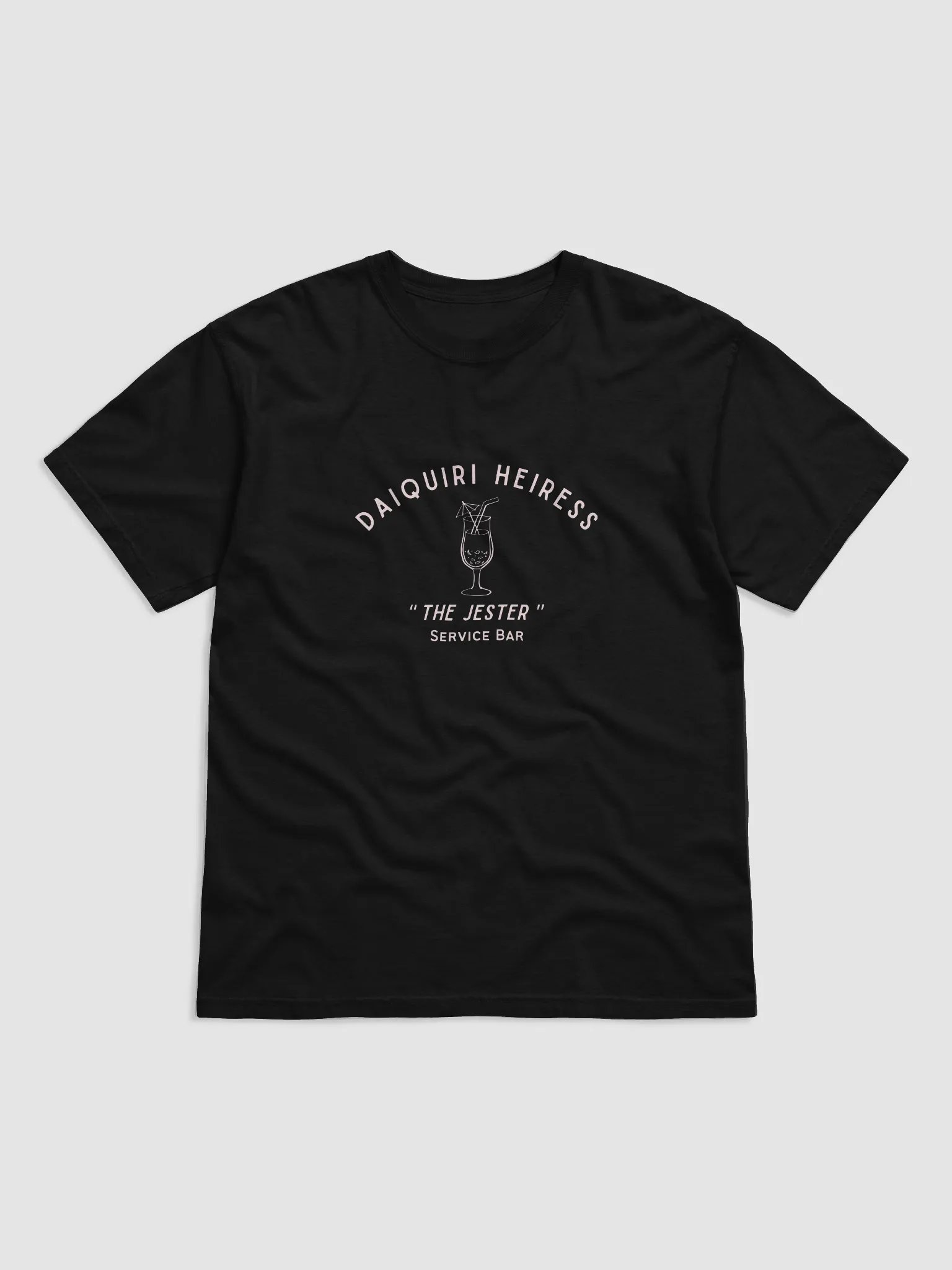 CHECK PLEASE! DAIQUIRI TEE - BLACK product image (2)