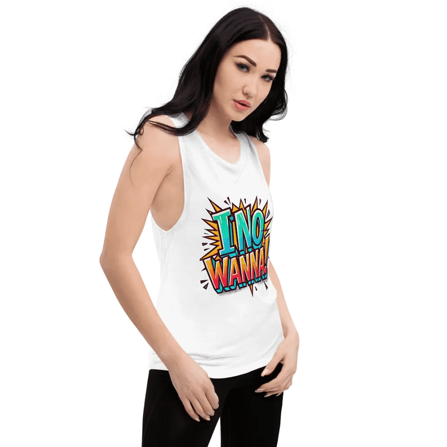 I NO WANNA WOMANS TANK product image (10)